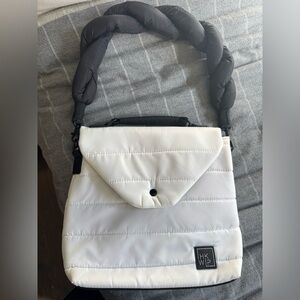IHKWIP white puffer shoulder bag